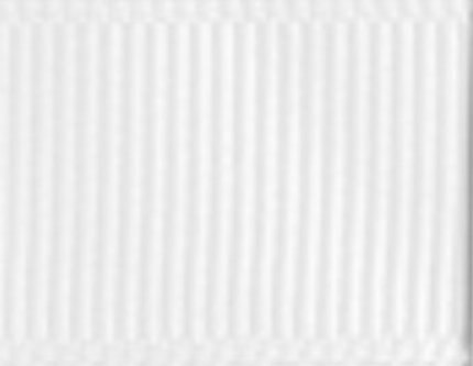 #5 Unwired Grosgrain Ribbon, 50 Yards - White